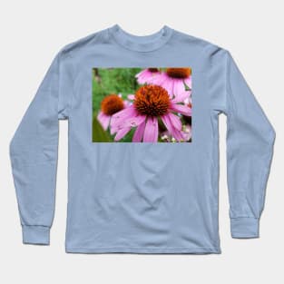 Pink Flower Long Sleeve T-Shirt